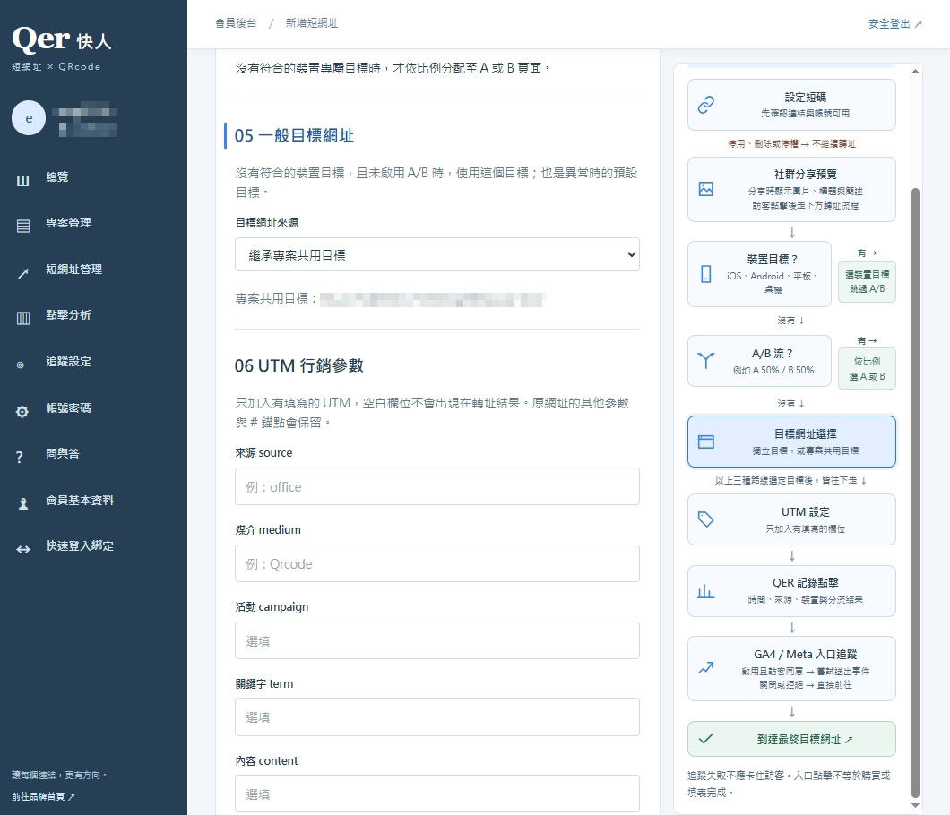 新增短網址